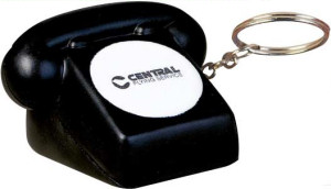 Promotional Key Chains: Telephone Stress Ball Keychains